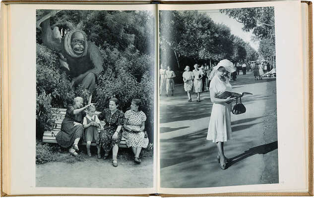 [Москва, увиденная глазами Анри Картье-Брессона]. Mosca vista da Henri Cartier-Bresson. Milan, 1954.